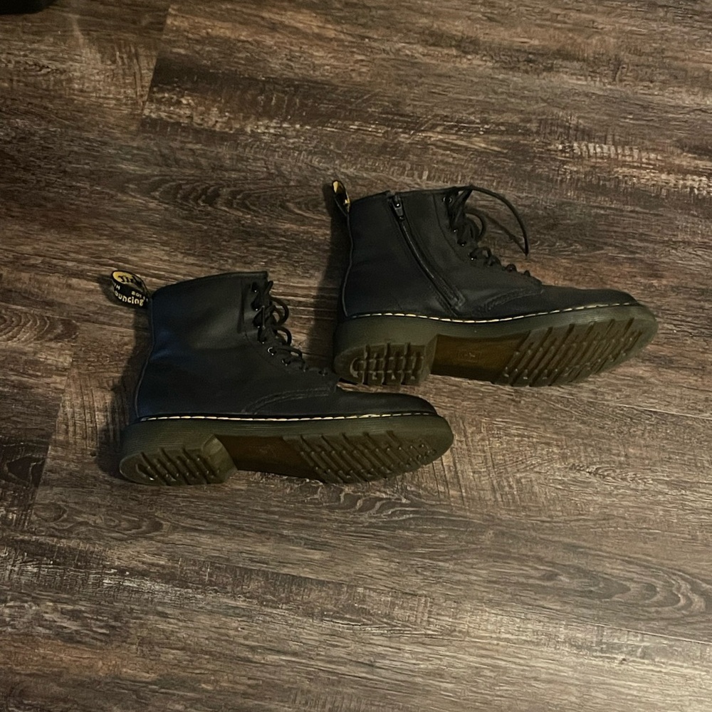 Dr. Martens Black Lace-Up Boots - Picture 3 of 7